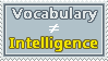 vocabulary does not equal intelligence